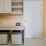 Modern 1BR Apartment Near Cihampelas at Parahyangan Residence By Travelio